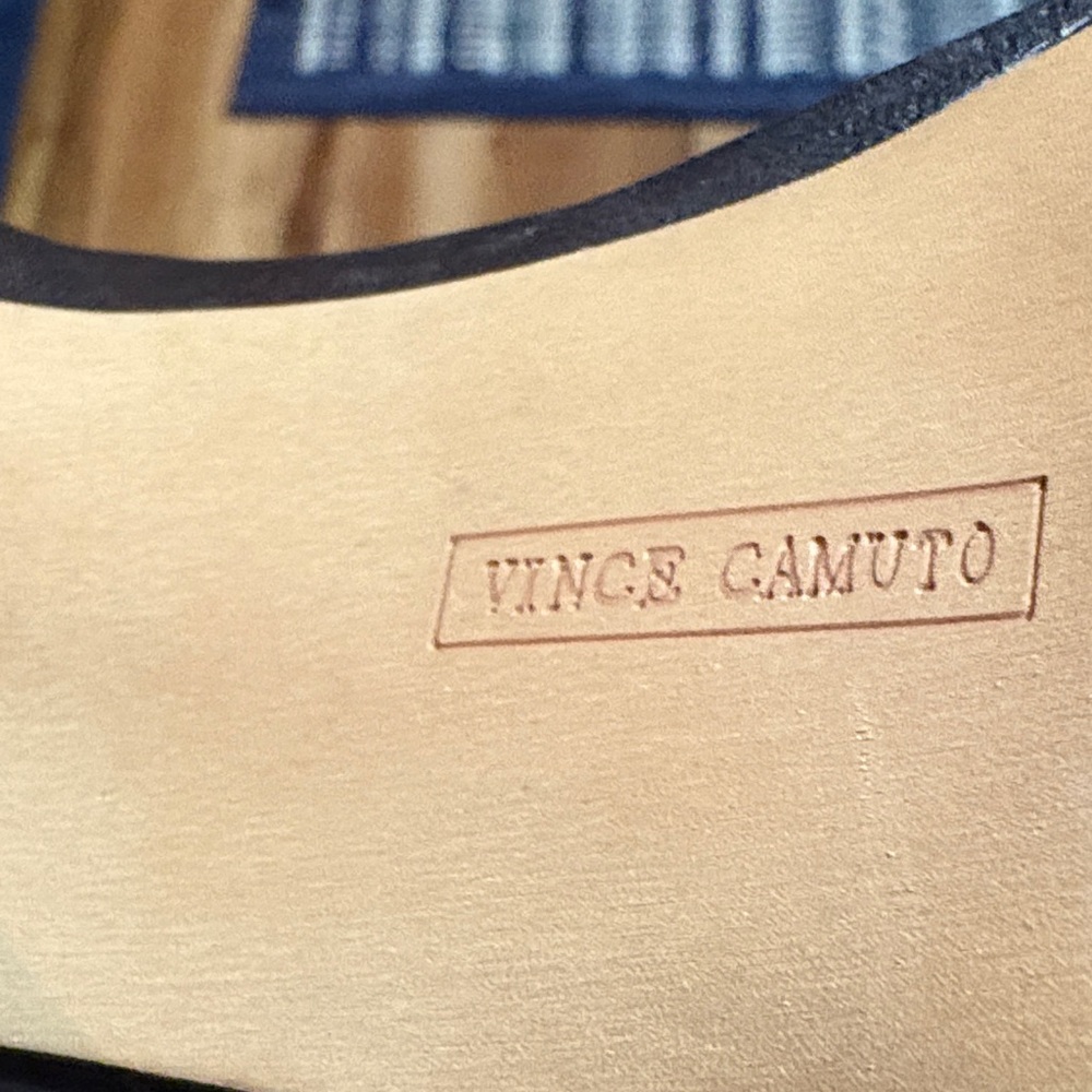 Vince Camuto Dark Brown Leather Heeled Boots - Picture 8 of 9